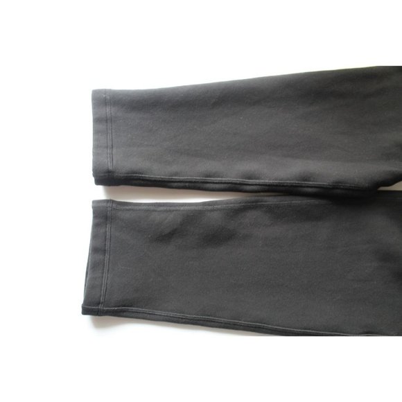 Lululemon Wunder Lounge Pant 30" Black Size 12 Cotton Fleece - Picture 12 of 12